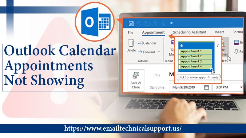 How To Fix If Outlook Calendar Appointments Not Showing?