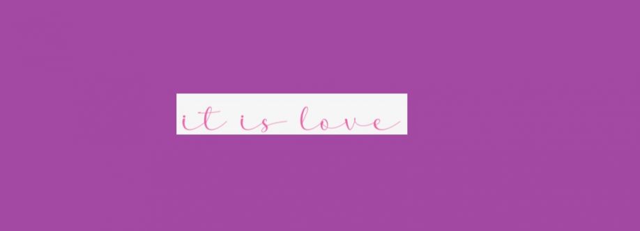 It Is Love Cover Image