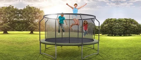 Bounce Your Way to Fun and Fitness with Berg Favorit Trampolines!