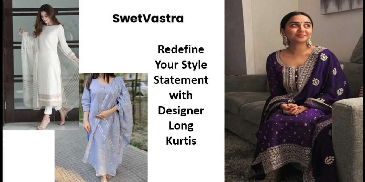 Redefine Your Style Statement with Designer Long Kurtis
