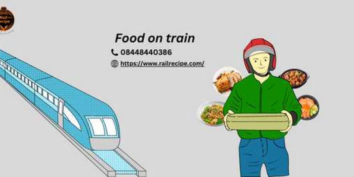 how to book food in train