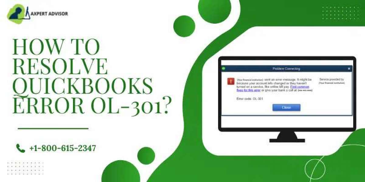 Resolve QuickBooks Error OL-301 (When Updating Accounts)