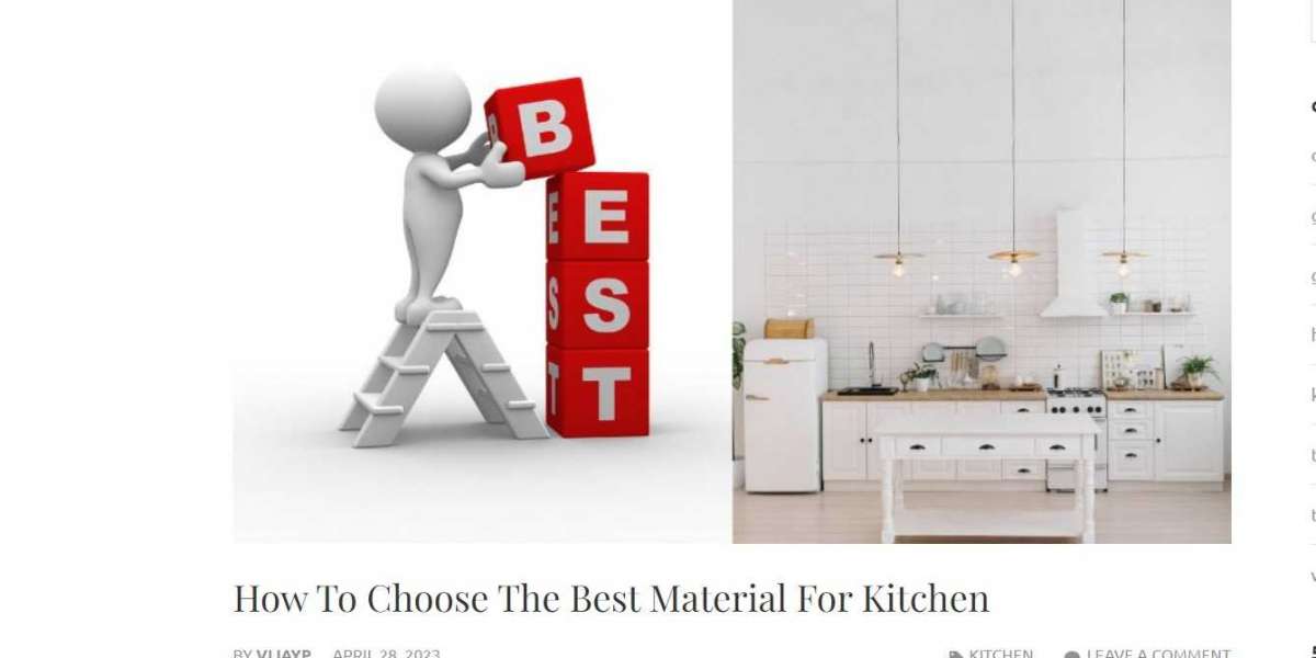 best material for a kitchen