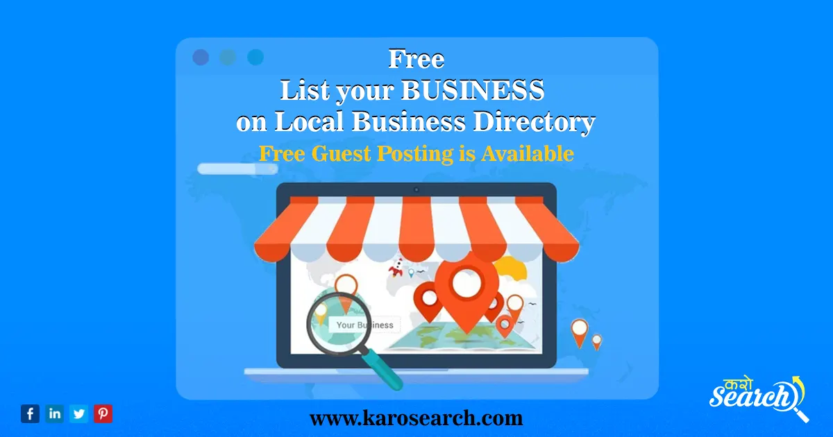 Free Local Business Listing Website | Free Business Listing Sites in India