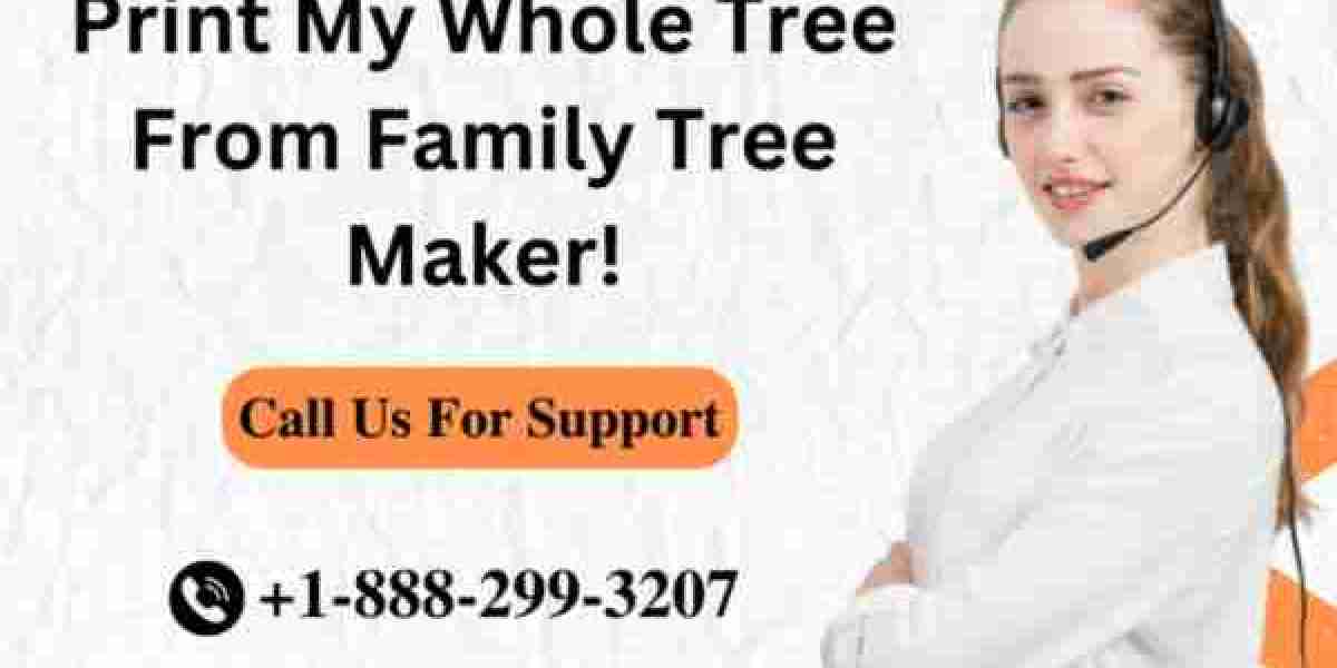 How can I print my whole tree from Family Tree Maker?