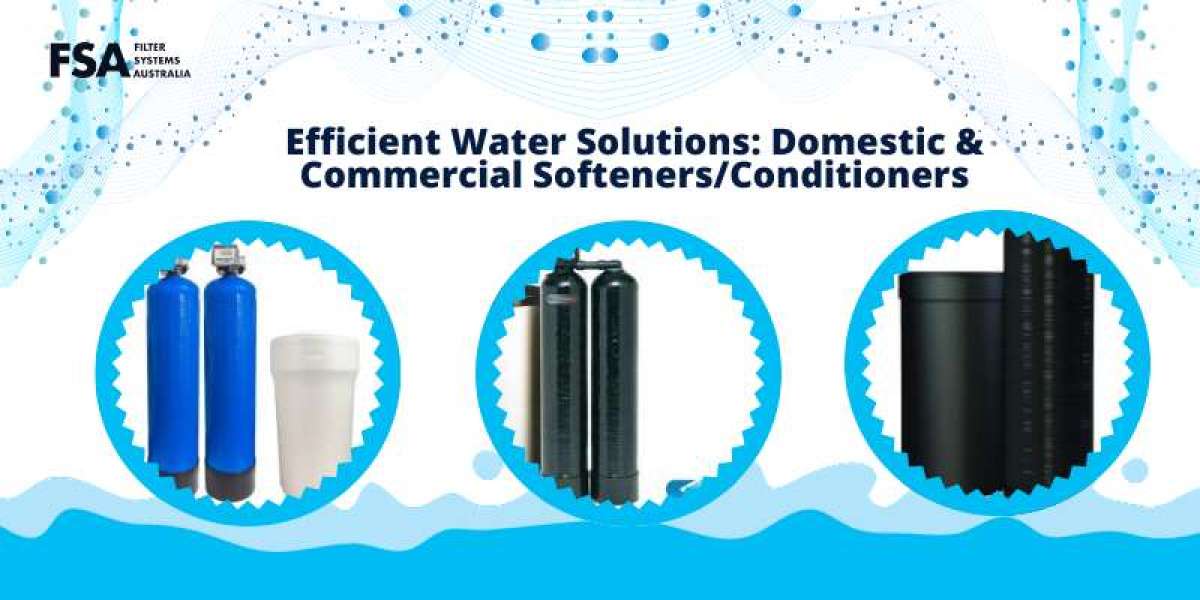 Efficient Water Solutions: Domestic & Commercial Softeners/Conditioners