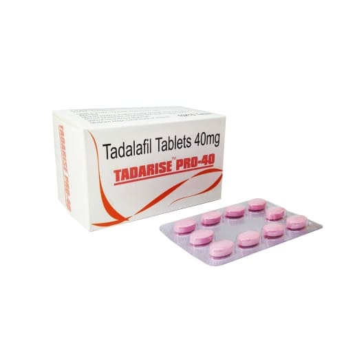Tadarise Pro 40 mg (Tadalafil) Tablets Online | ED Drugs