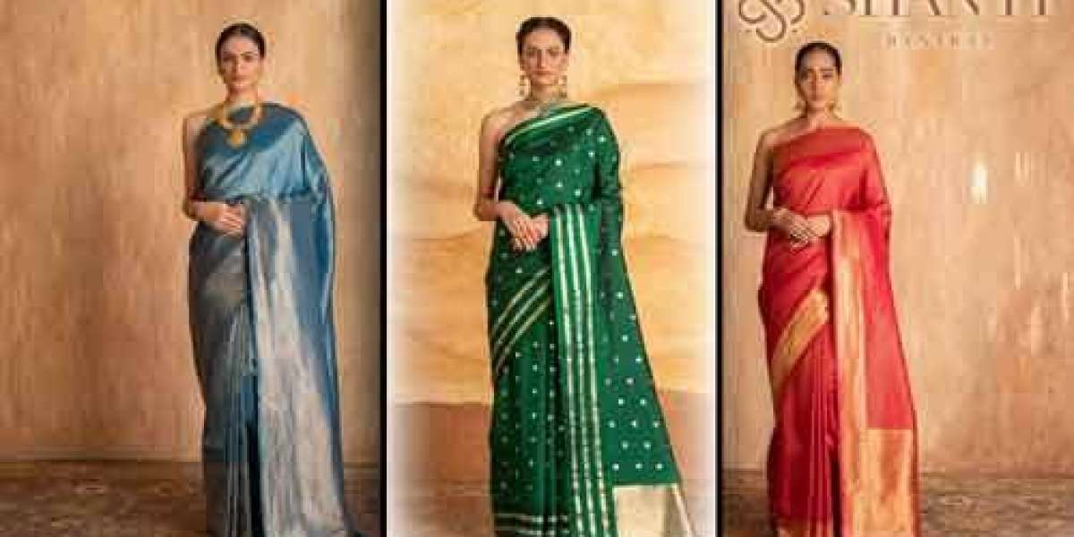 Satin Sophistication: Banarasi Silk Saree Delights