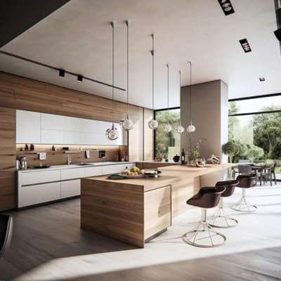 Modern light Wood Kitchen Cabinets Profile Picture