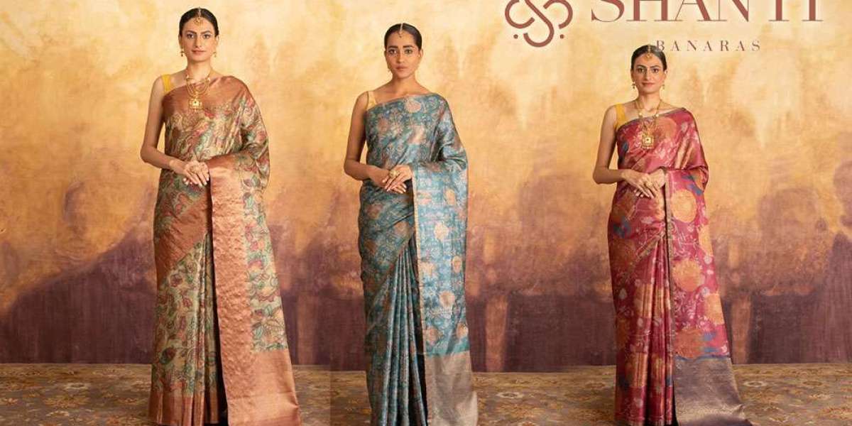 Golden Threads: Unveiling Real Zari Saris