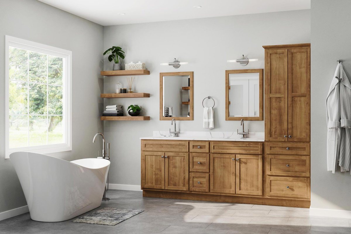 How Can You Maximize Storage in Your Bathroom Vanity? – Amasen Cabinets Inc