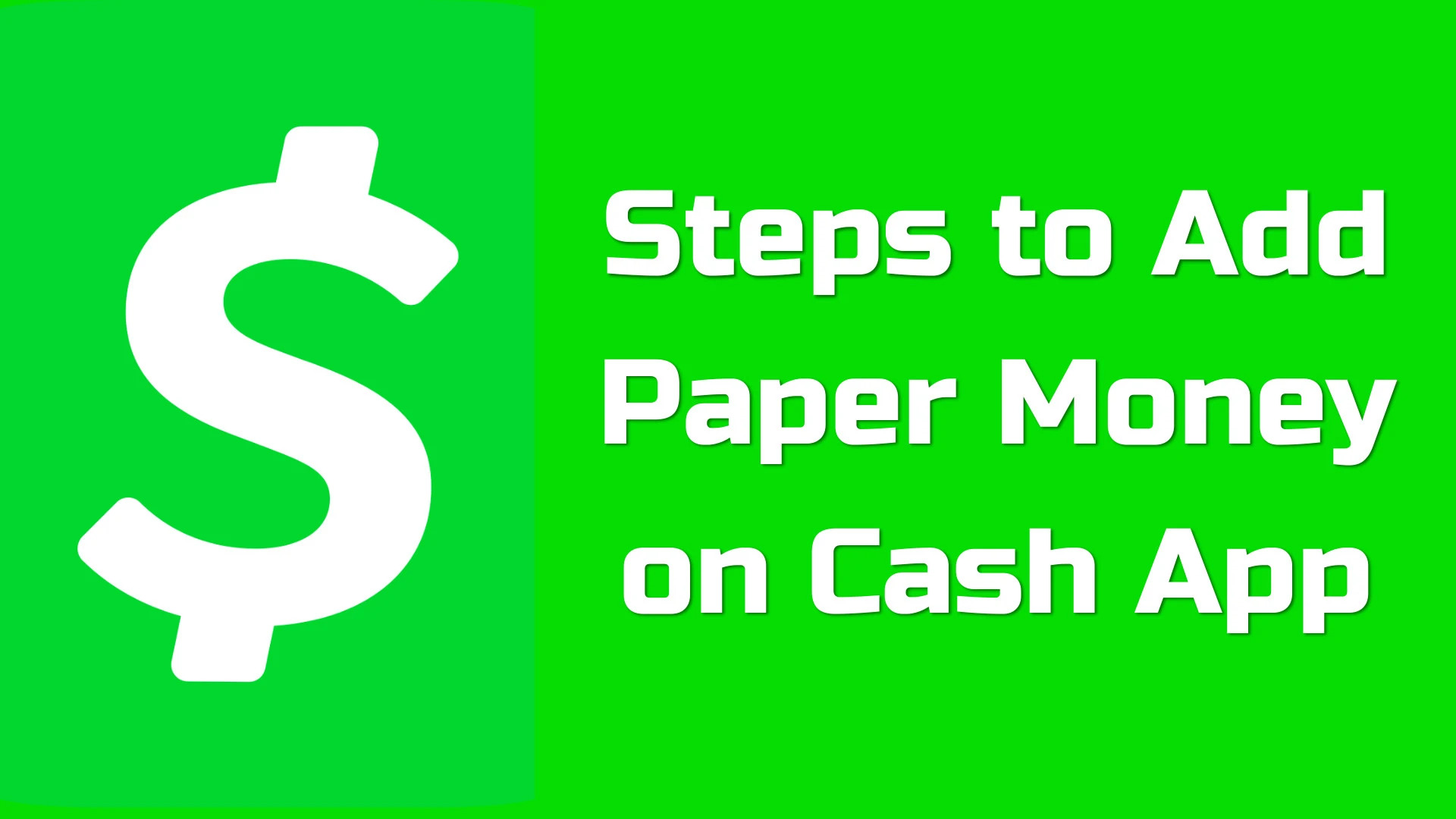 How to Add Paper Money to Your Cash App Balance: A Guide