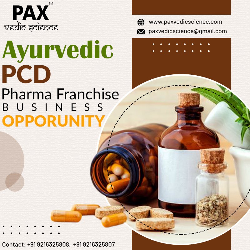 Best Leading PCD Ayurvedic Franchise Opportunity in India - Pax Vedic Science