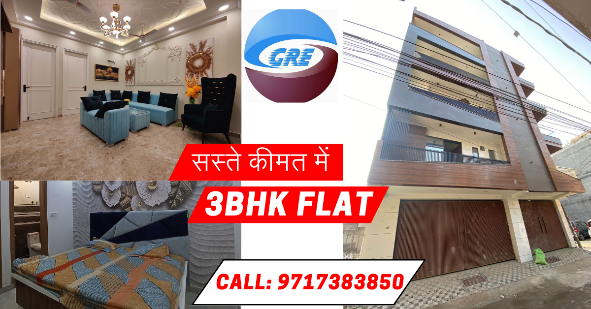 3 BHK Flats in Uttam Nagar for Sale | Luxury Builder Floors