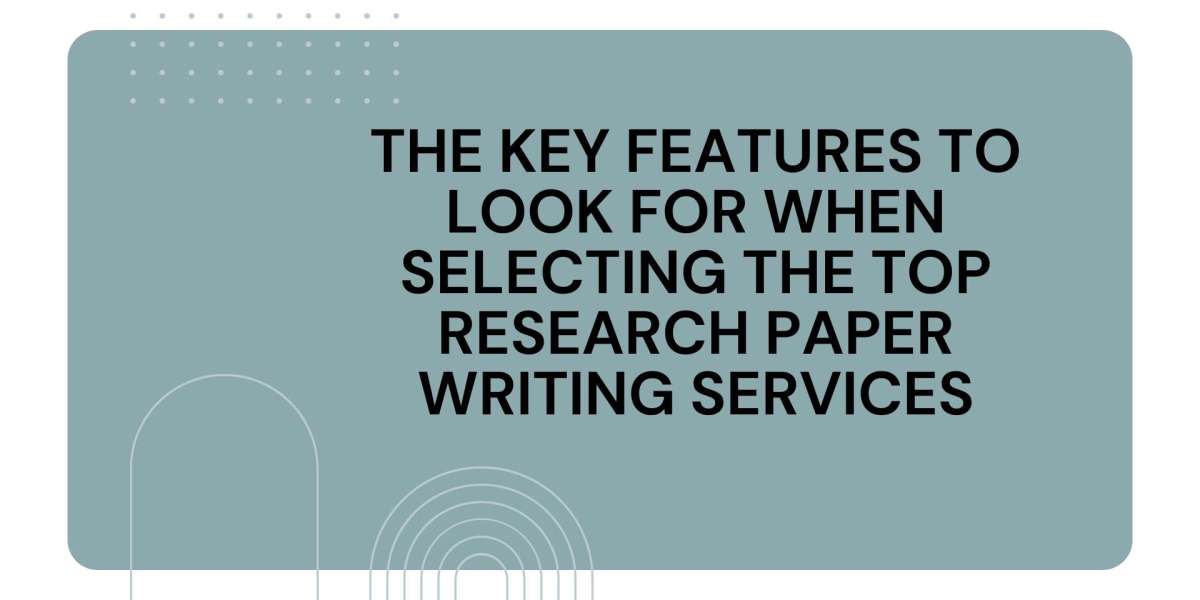 What are the key features to look for when selecting the top research paper writing services?