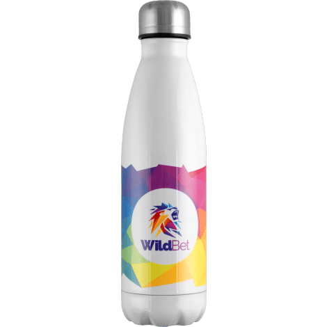 Promotional Vacuum Stainless Steel Bottle Custom Printed with Your Logo