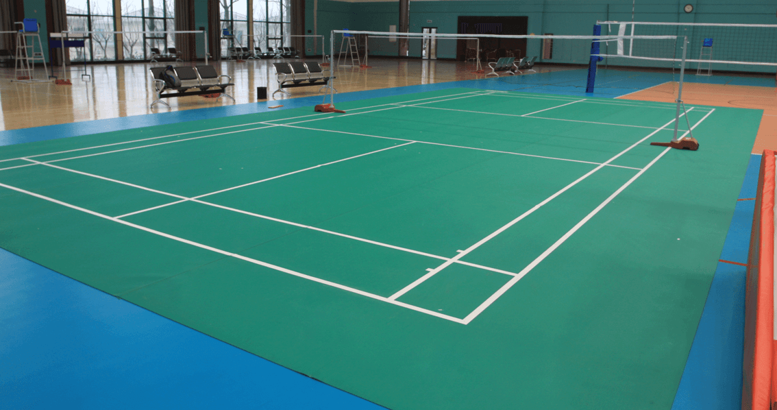Badminton Flooring | PVC Flooring for Badminton Court | Badminton Court Mat | PVC Sport Flooring | Jiangsu | China | Boker | BKSportsFlooring