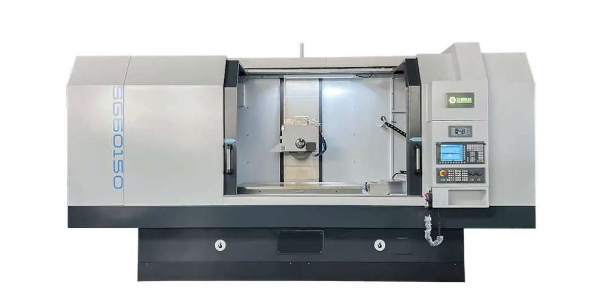 Routine maintenance of 2-axis CNC metal surface grinding machine