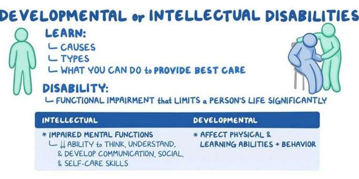Difference between developmental and intellectual disabilities