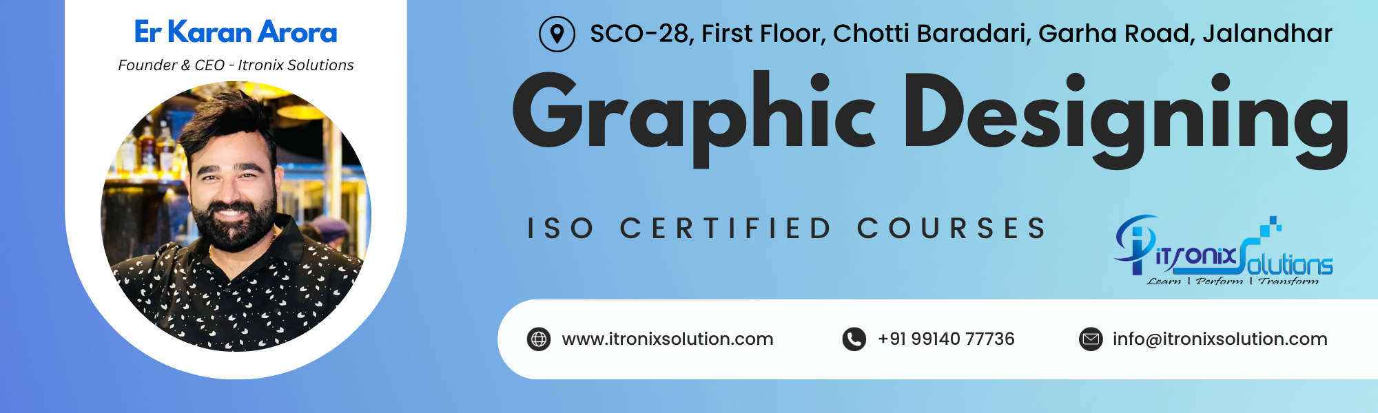 Best Graphics Designing Course in Jalandhar - ITRONIX