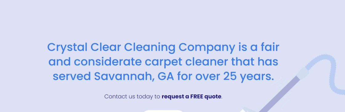 Crystal Clear Cleaning Company Cover Image