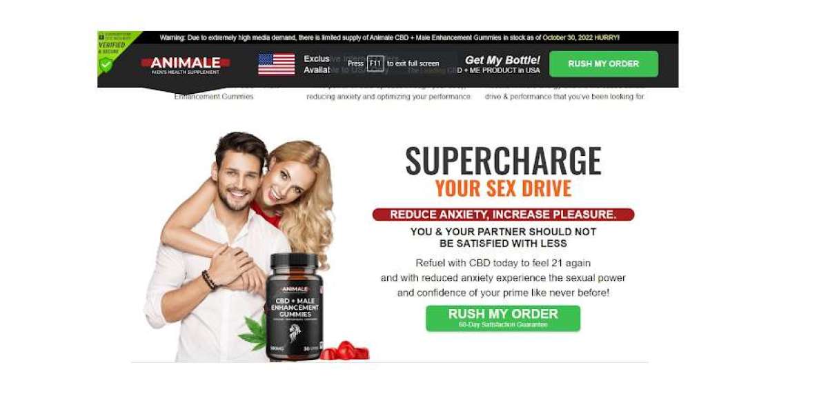 Animale Male Enhancement CBD Gummies Canada: Be A Lion On Bed (Perfect Shot Always)