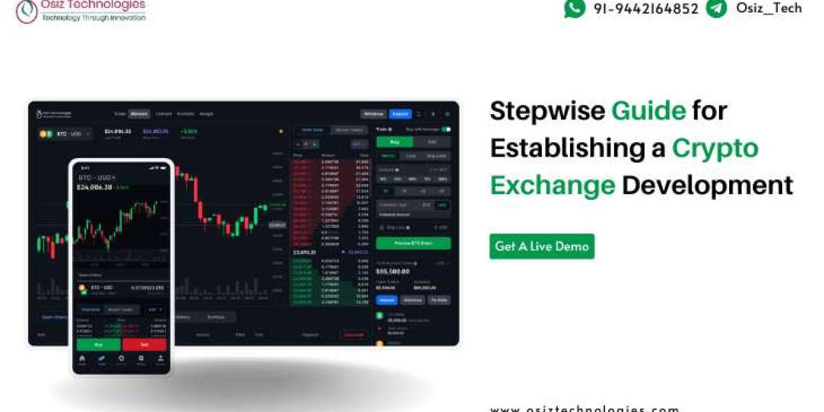 Stepwise Guide for Establishing a Crypto Exchange Development