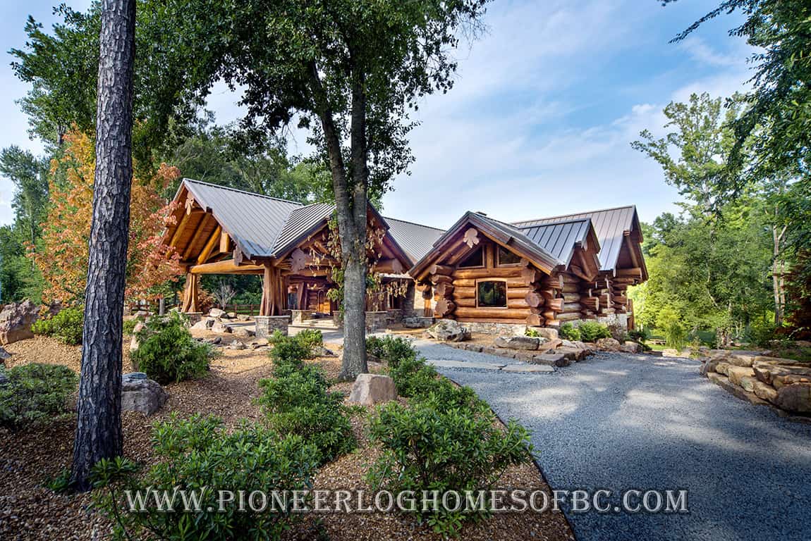 Log Home Builders Alabama | Log Cabins For Sale Alabama | Cedar Log Cabin Distributors| United States - Pioneer Log Homes Of BC