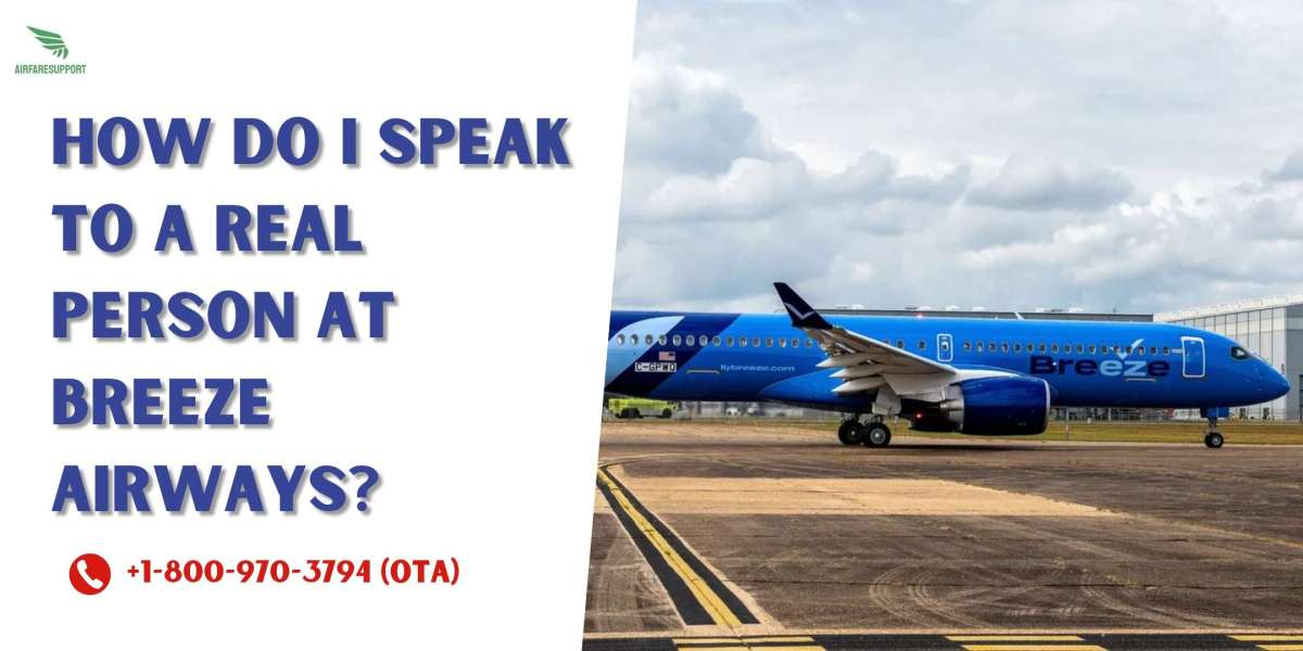 {Breeze Airways™} How do I speak to a Real person at Breeze Airways?