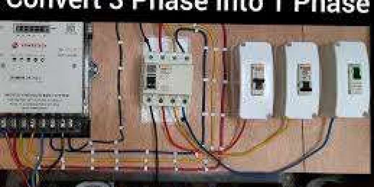 Convert 3 Phase to Single Phase Electricity
